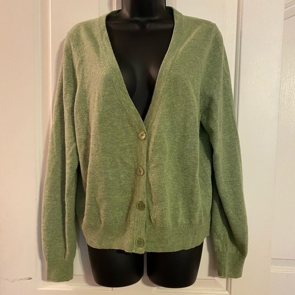 “TALBOTS” Lambswool & Angora Blend Cardigan - Picture 8 of 14